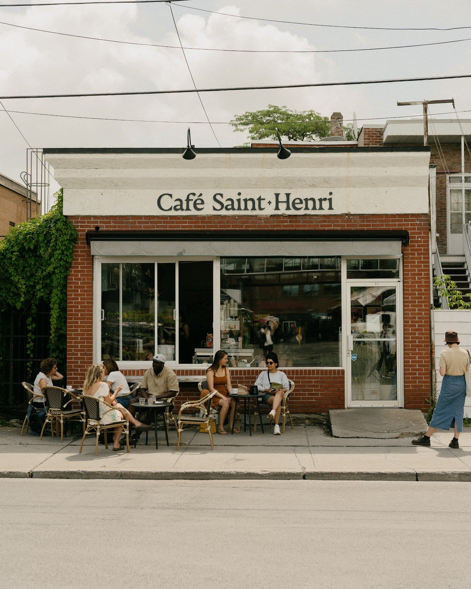 Café Saint-Henri — terrasse